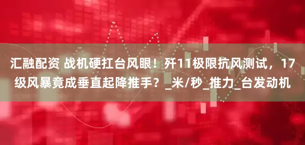 汇融配资 战机硬扛台风眼！歼11极限抗风测试，17级风暴竟成垂直起降推手？_米/秒_推力_台发动机